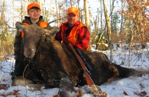 moose hunting in Maine