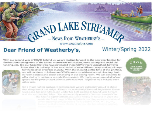 Grand Lake Streamer – Winter 2022